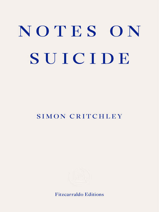 Title details for Notes on Suicide by Simon Critchley - Available